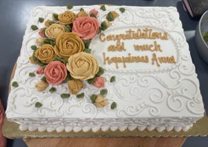 Anniversaries custom cake