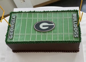 Adult Birthdays custom cake