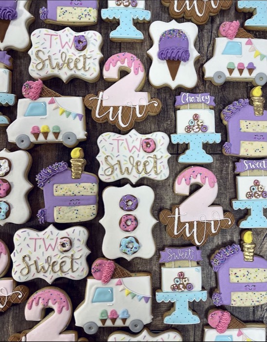 Royal icing cookies